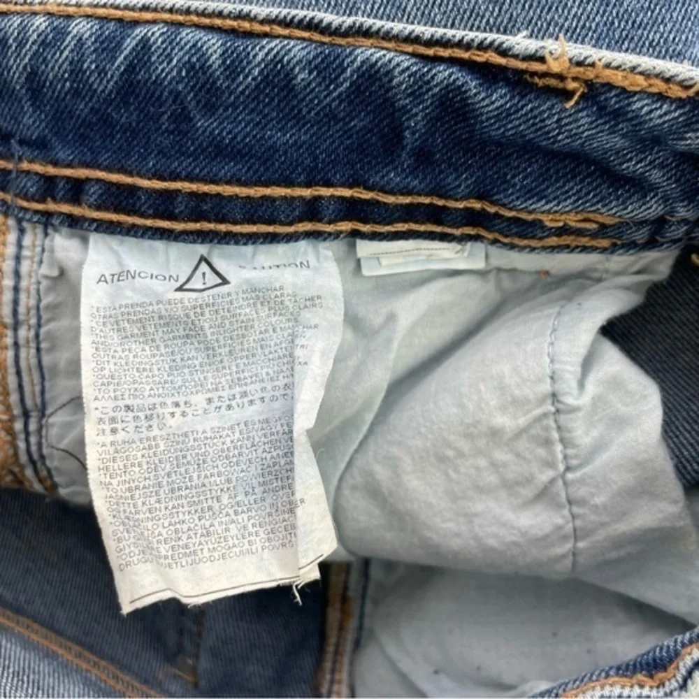 Zara Raw Hem Side Stripe Skinny Ankle‎ Jeans